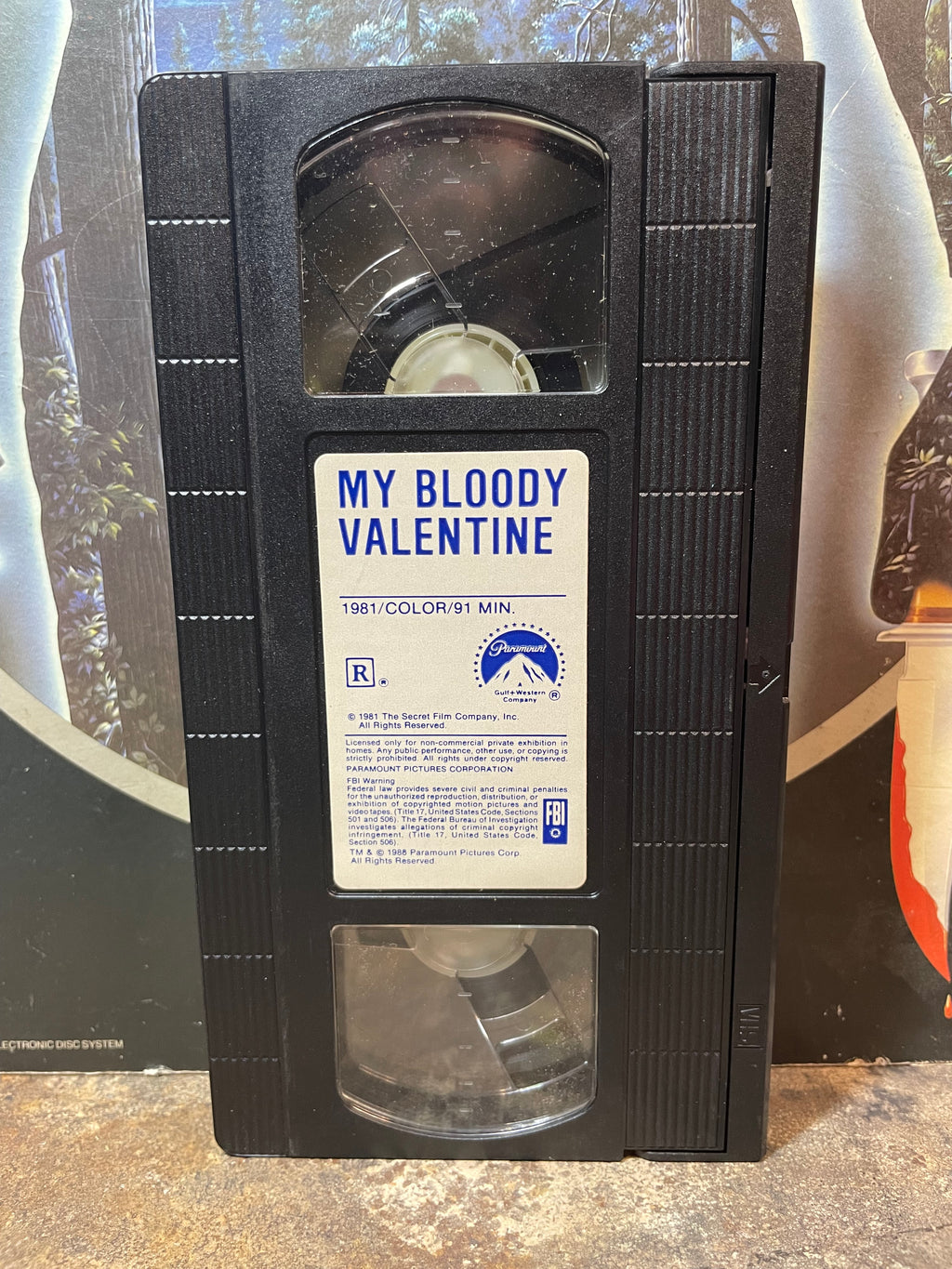 My Bloody Valentine Used VHS
