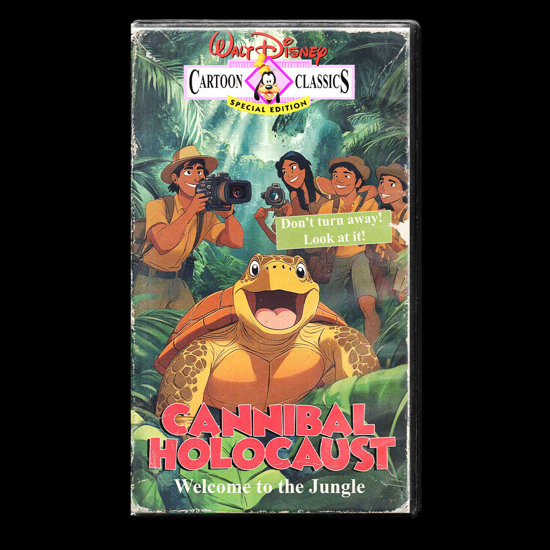 Cannibal Holocaust VHS Artifact