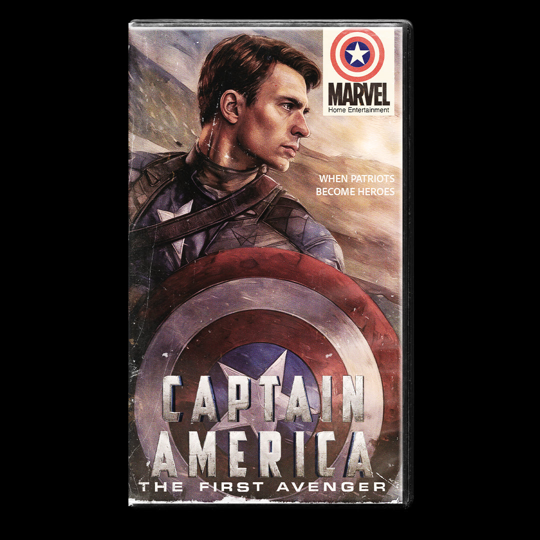 Captain America The First Avenger VHS Artifact