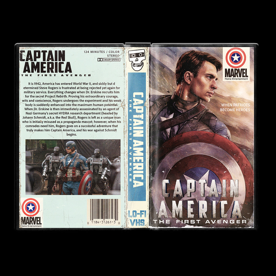 Captain America The First Avenger VHS Artifact