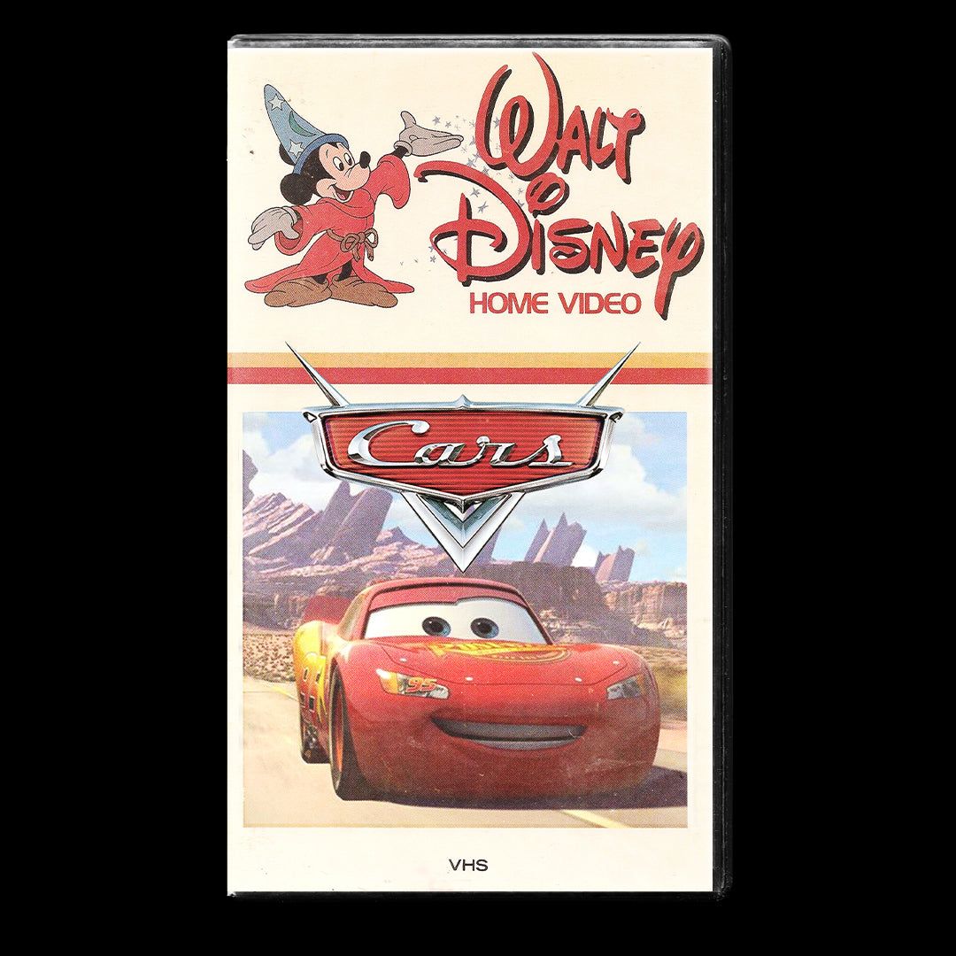 Cars VHS Artifact – Tape Rot Home Video
