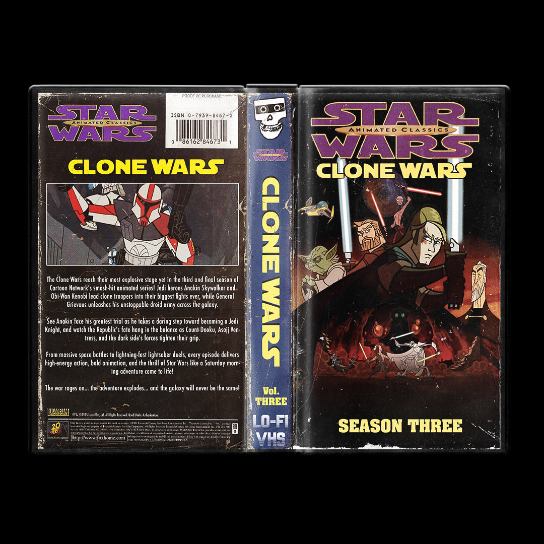 Genndy Tartakovsky's Clone Wars Volume Three VHS Artifact