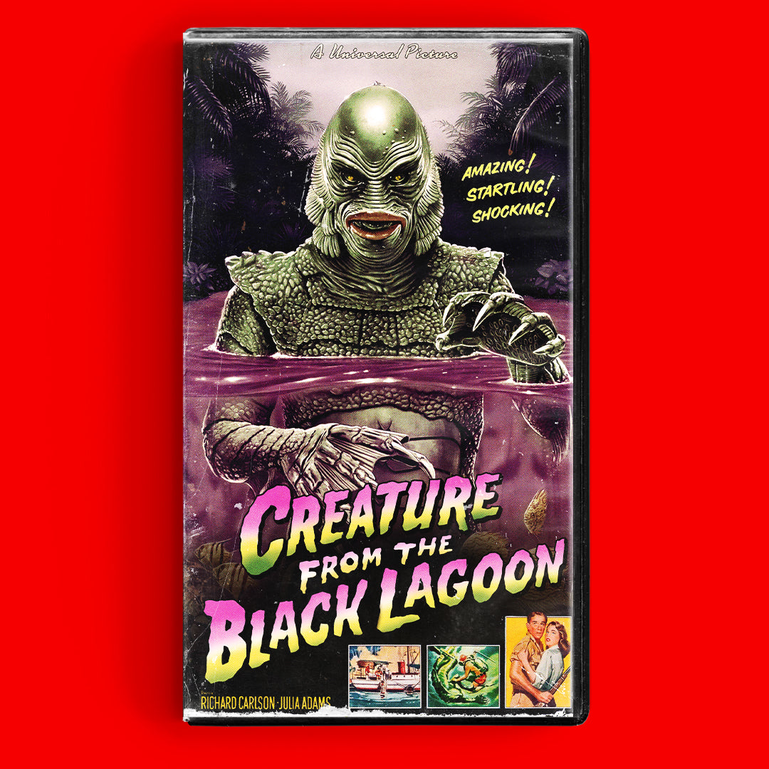 The Creature From The Black Lagoon VHS Artifact