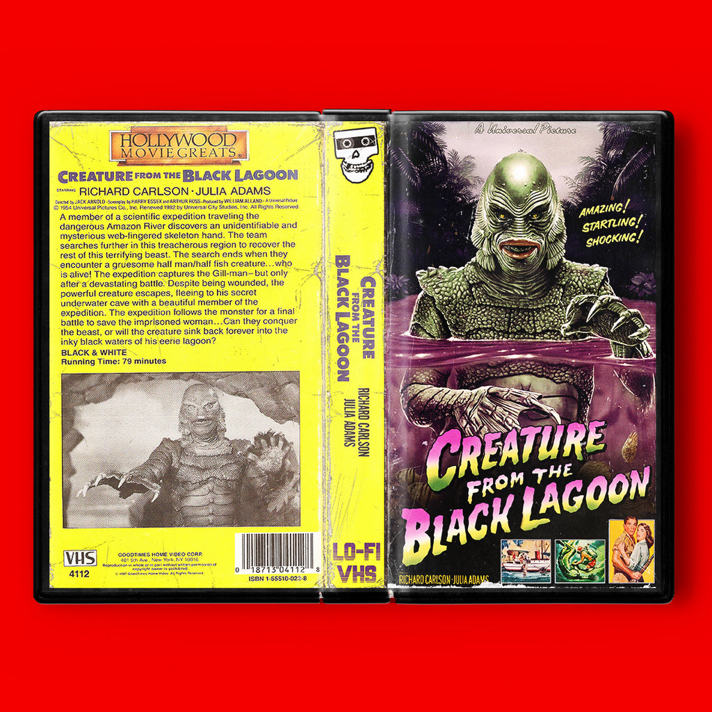 The Creature From The Black Lagoon VHS Artifact