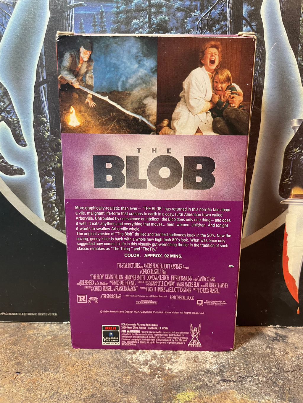 The Blob Used VHS
