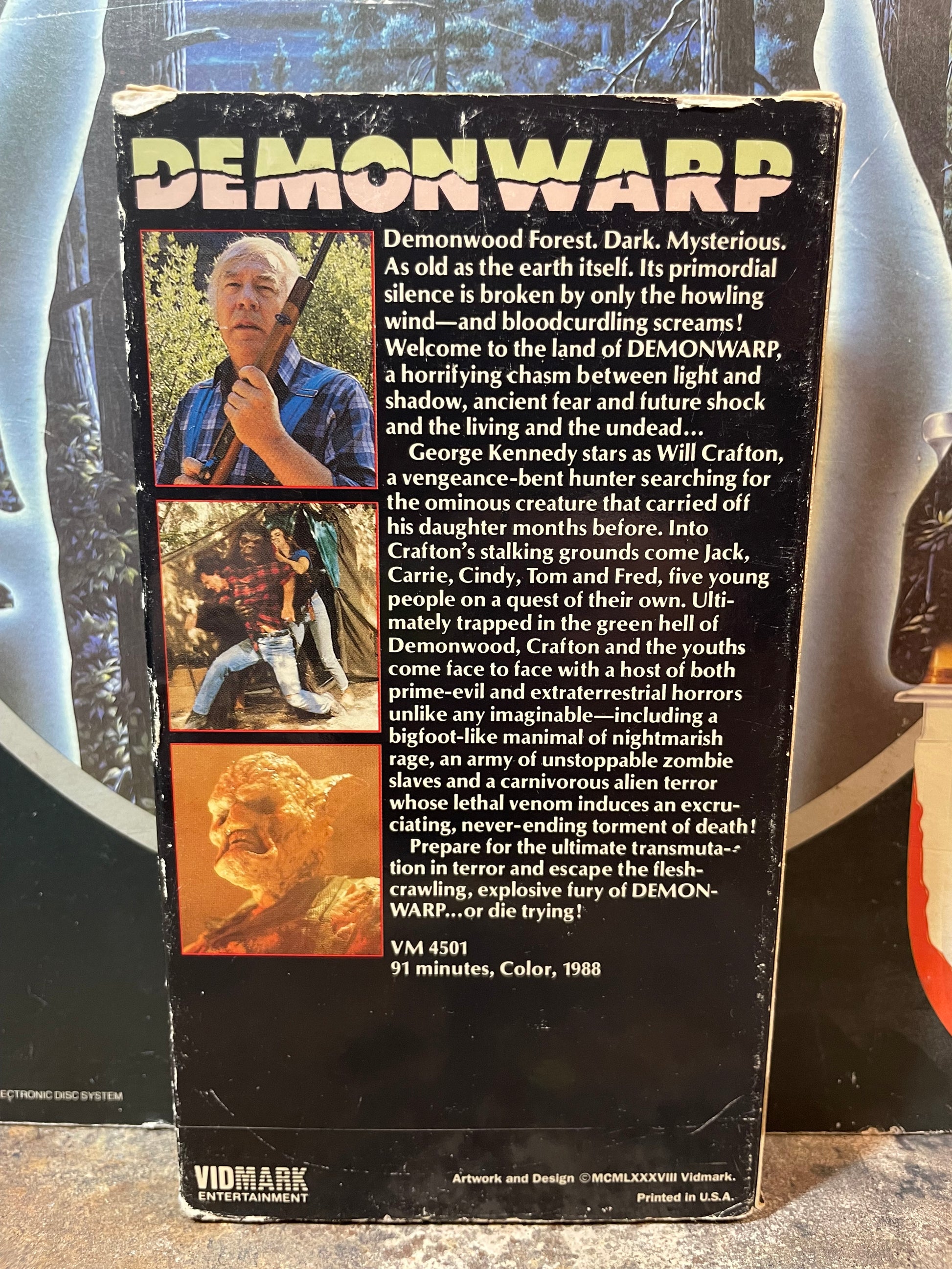 Demonwarp Used VHS