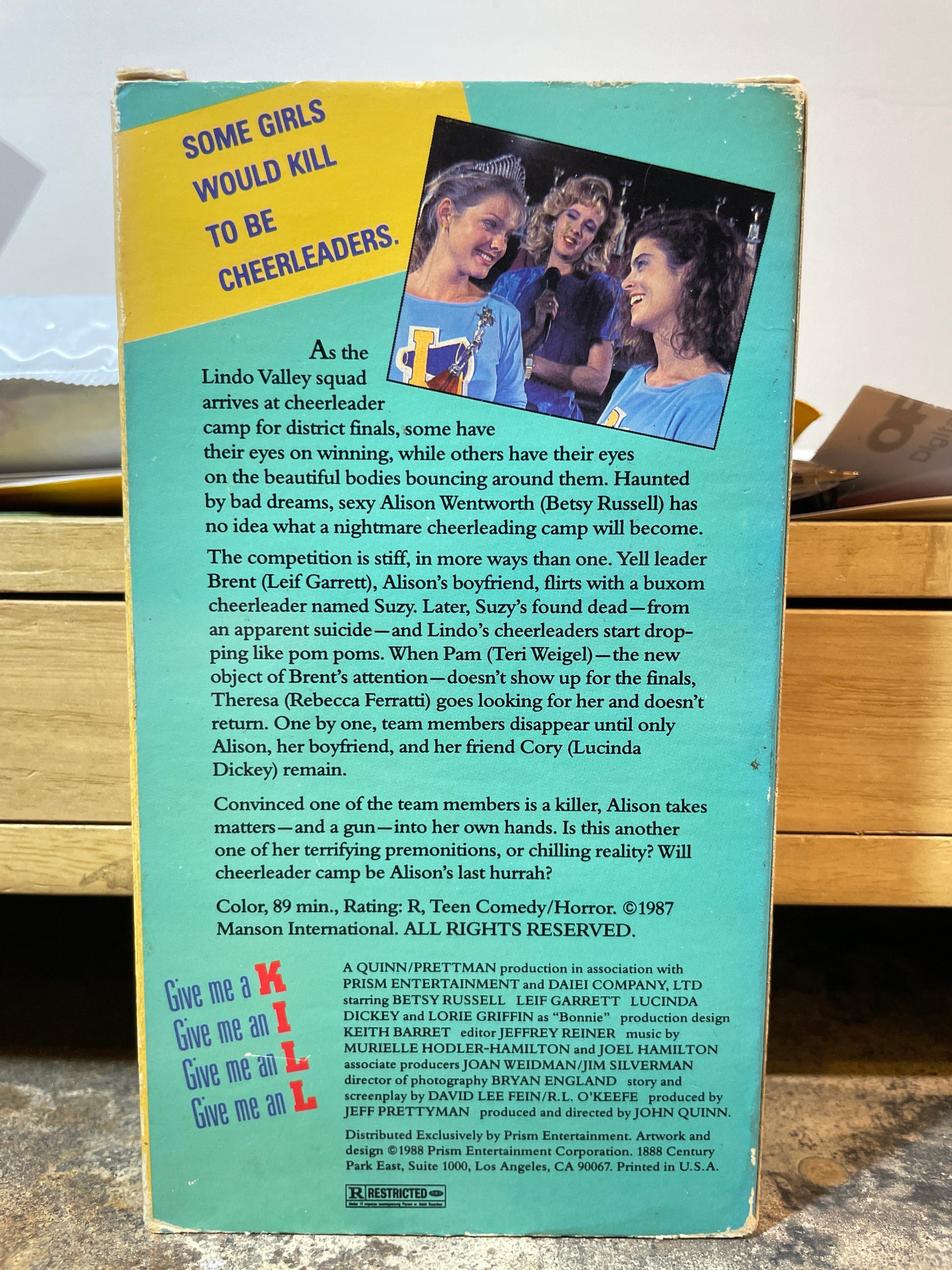 Cheerleader Camp Used VHS