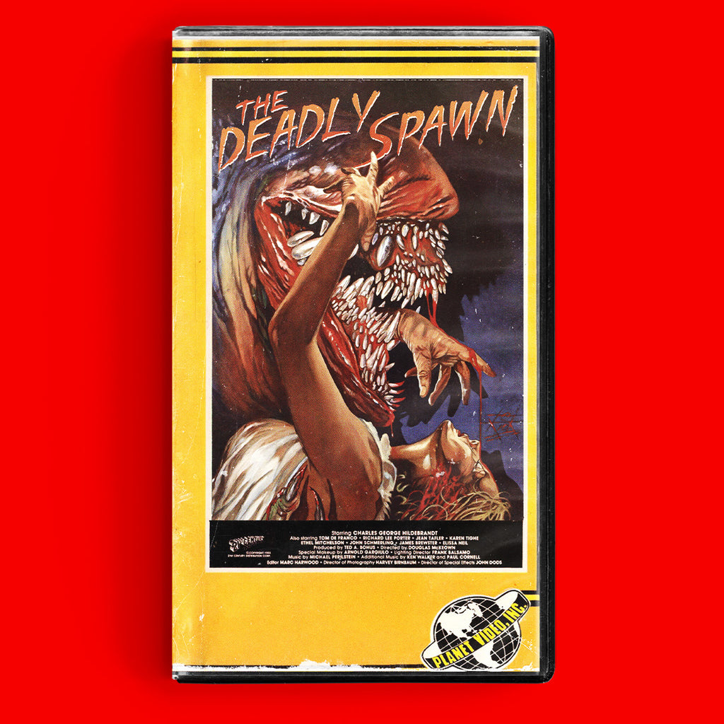The Deadly Spawn VHS Artifact