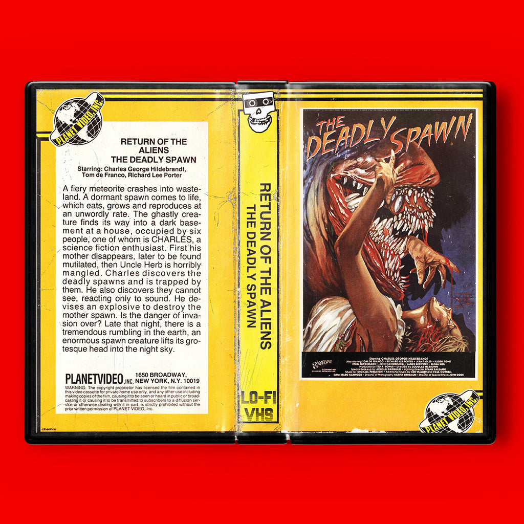 The Deadly Spawn VHS Artifact