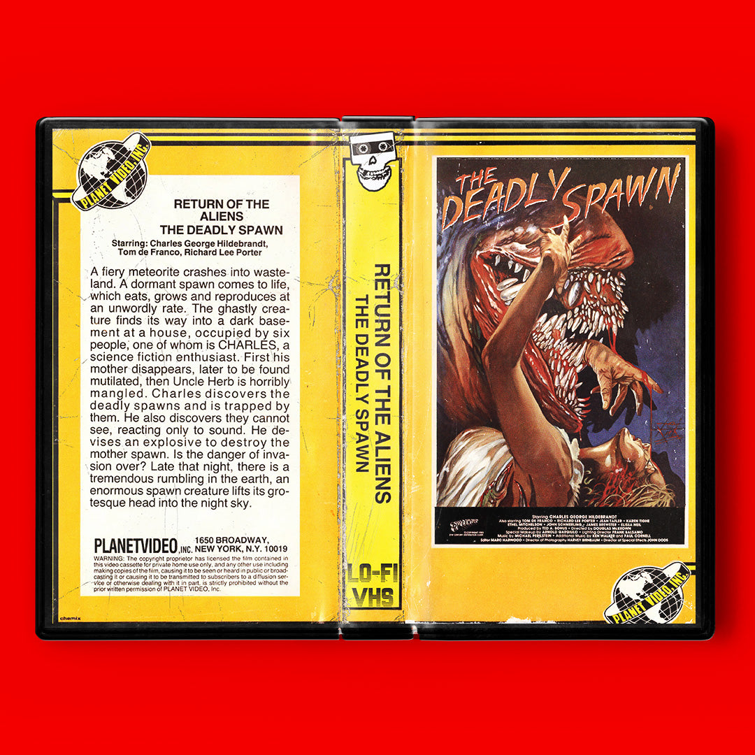 The Deadly Spawn VHS Artifact