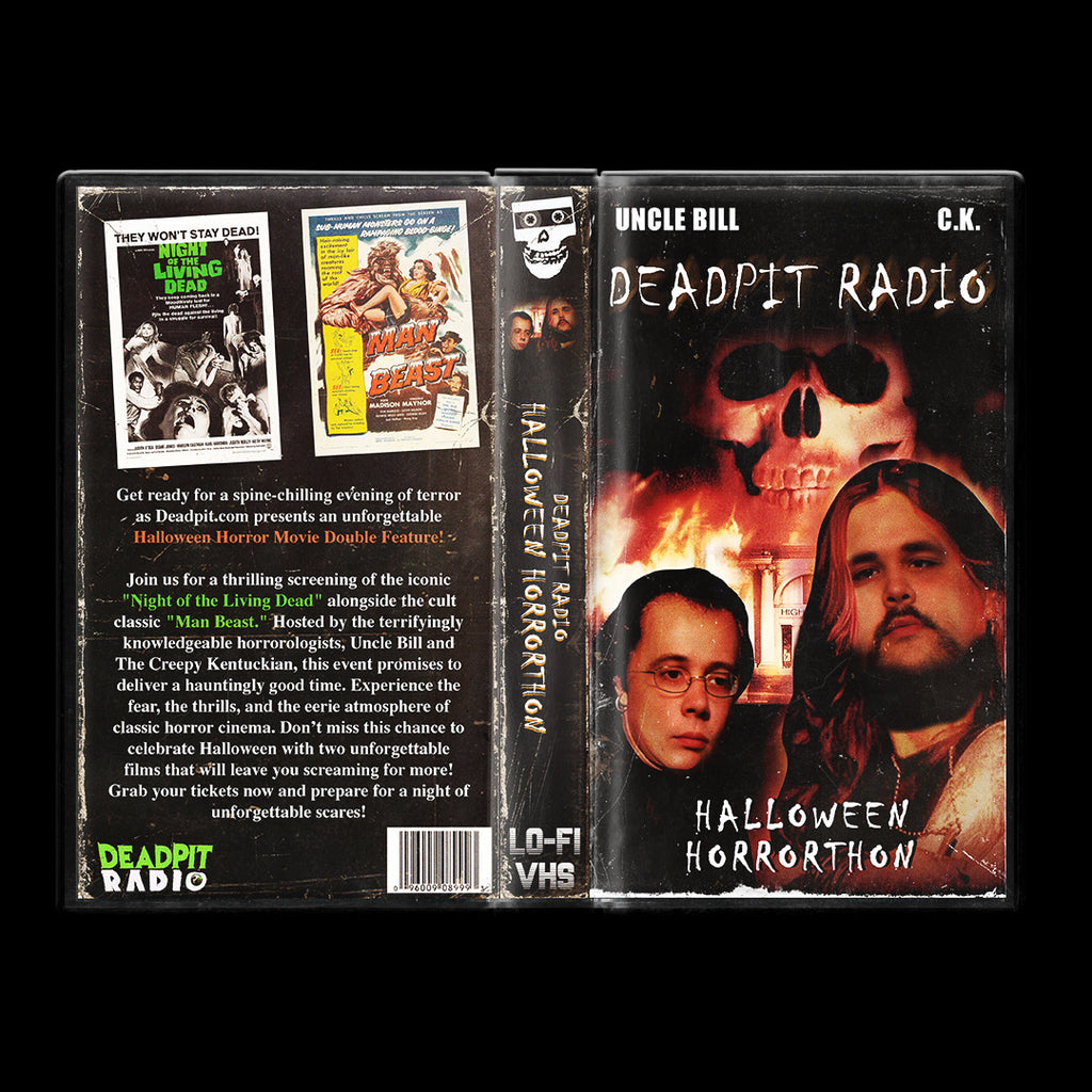 Deadpit Radio Halloween Horrorthon 2009 VHS