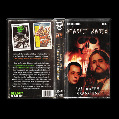 Deadpit Radio Halloween Horrorthon 2009 VHS