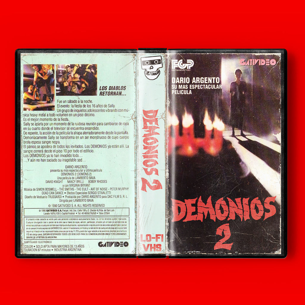 Demons 2 VHS Artifact
