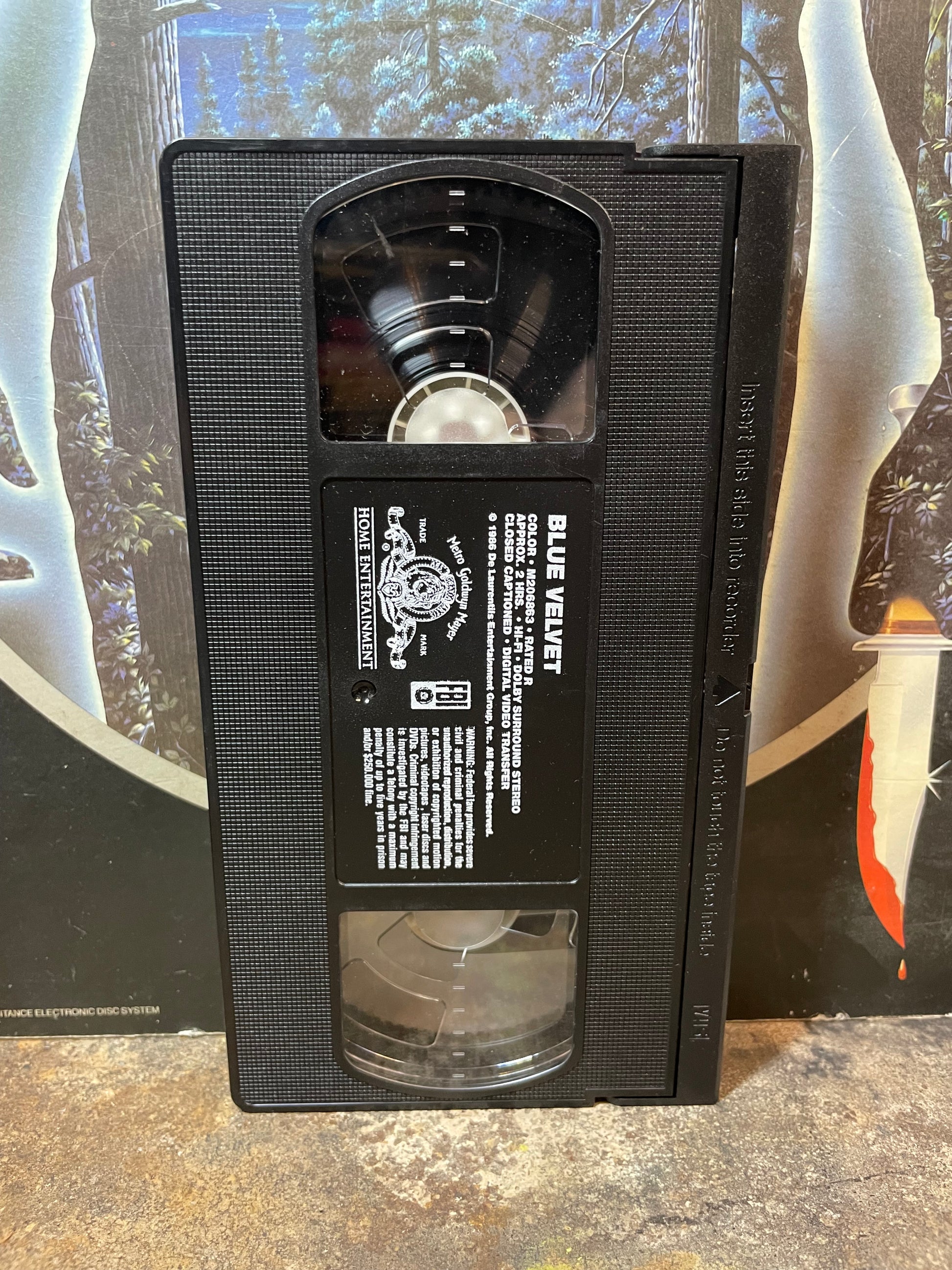 Blue Velvet Used VHS