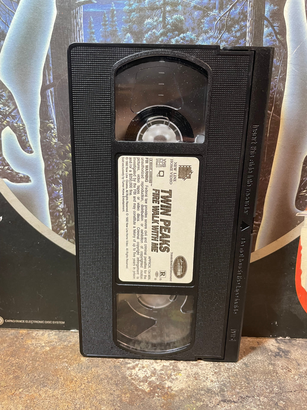 Twin Peaks Fire Walk With Me Used VHS