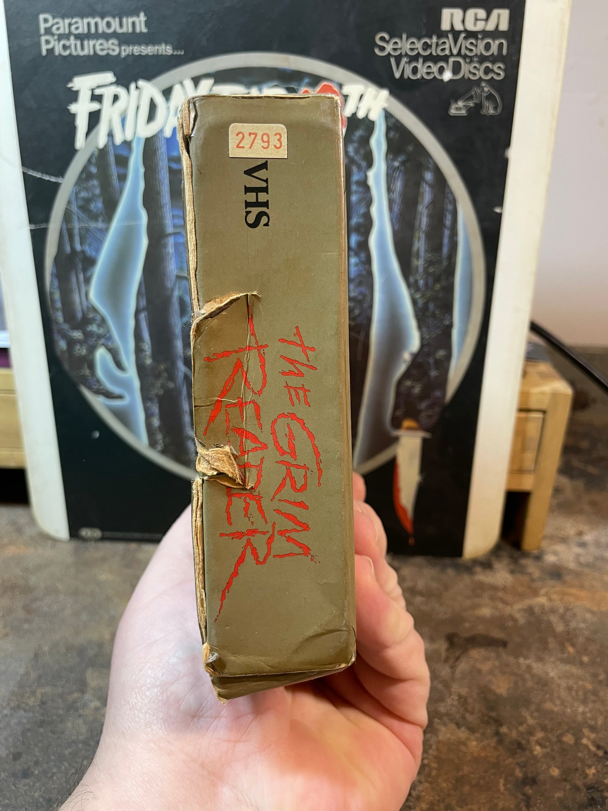 The Grim Reaper aka Anthrophagus Used VHS