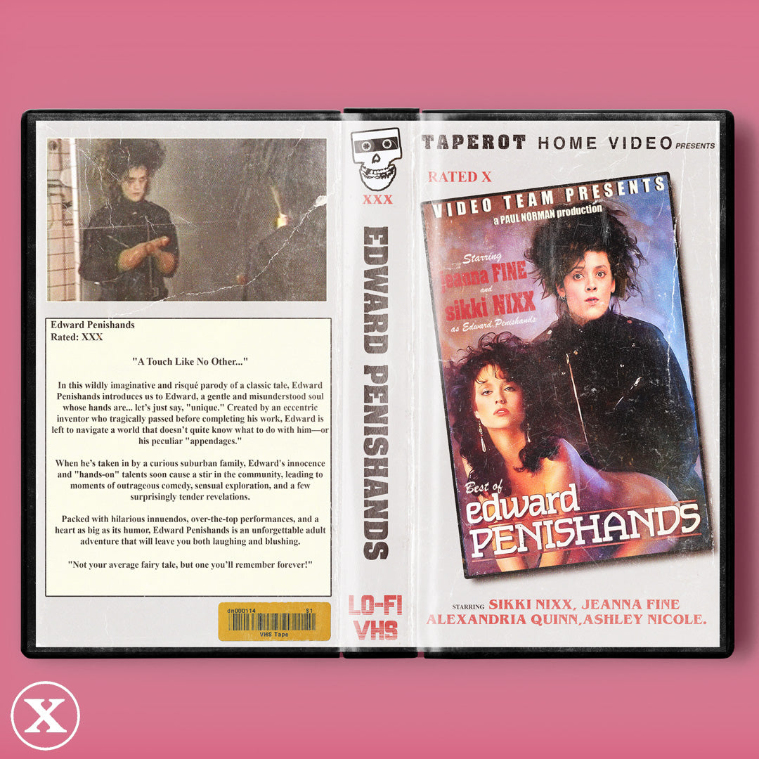 Edward Penishands Triple Feature VHS Artifact