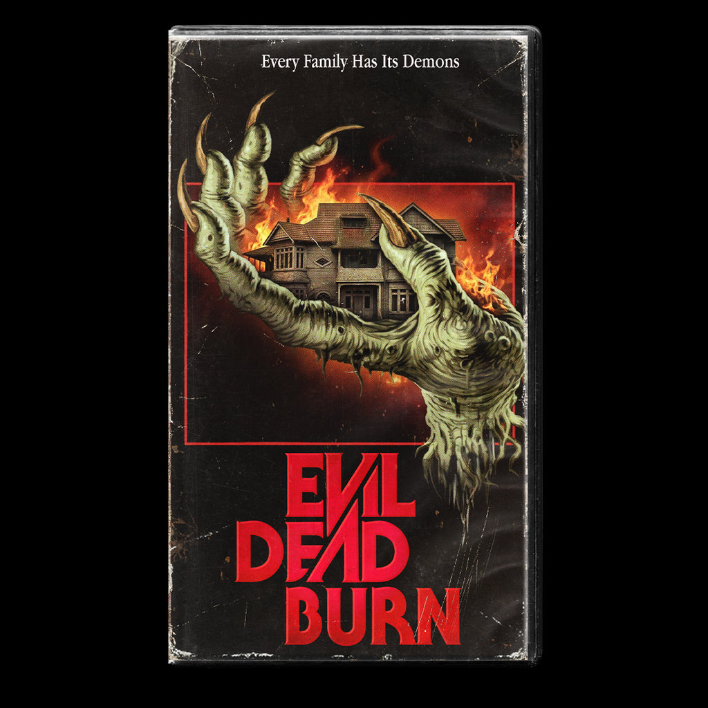 Evil Dead Burn VHS Artifact