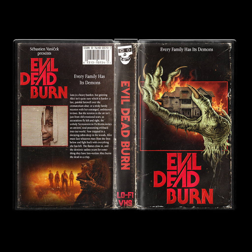 Evil Dead Burn VHS Artifact