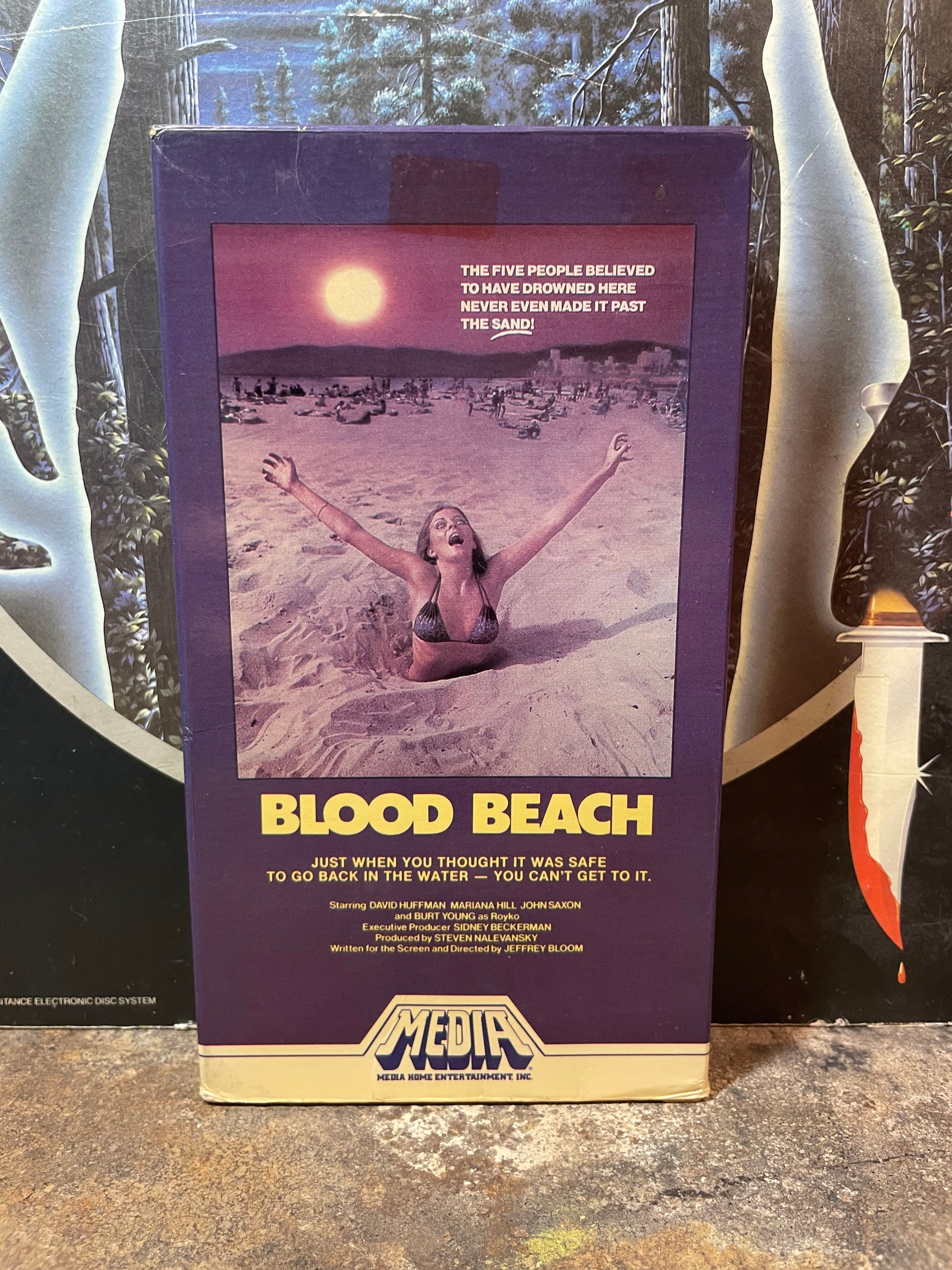 Blood Beach Used VHS