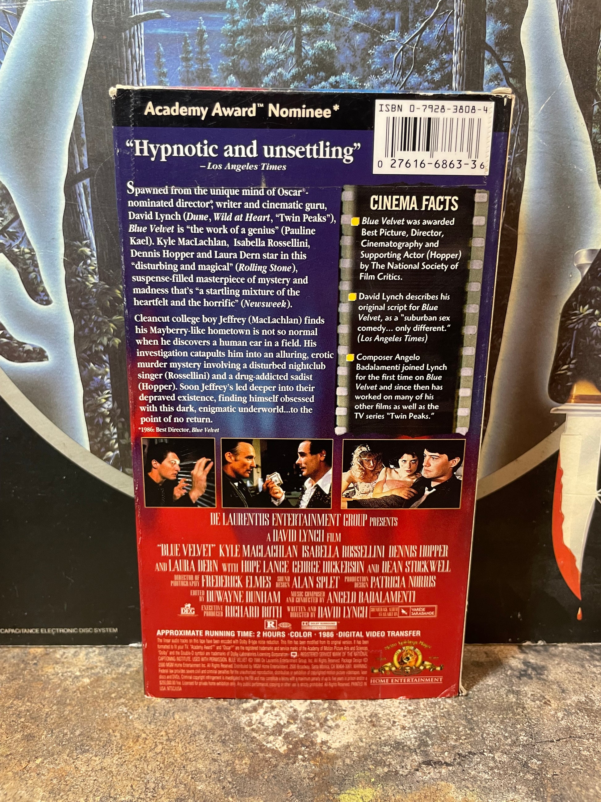 Blue Velvet Used VHS