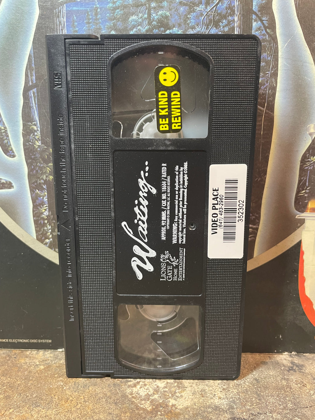 Waiting Used VHS