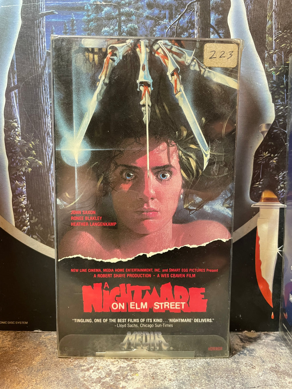 A Nightmare On Elm Street Media Set Used VHS