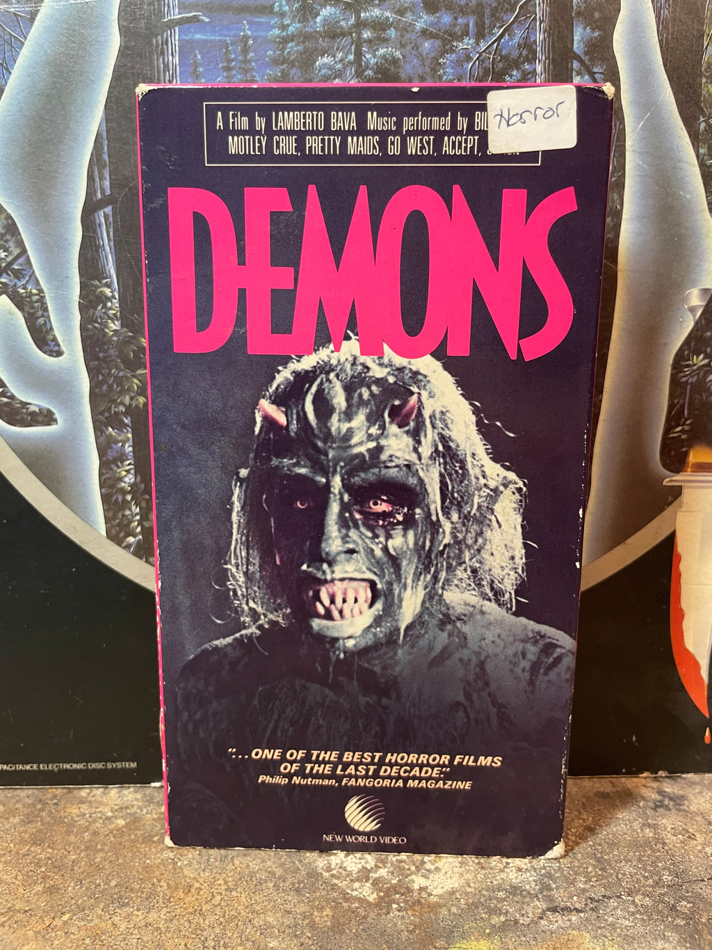 Demons Used VHS