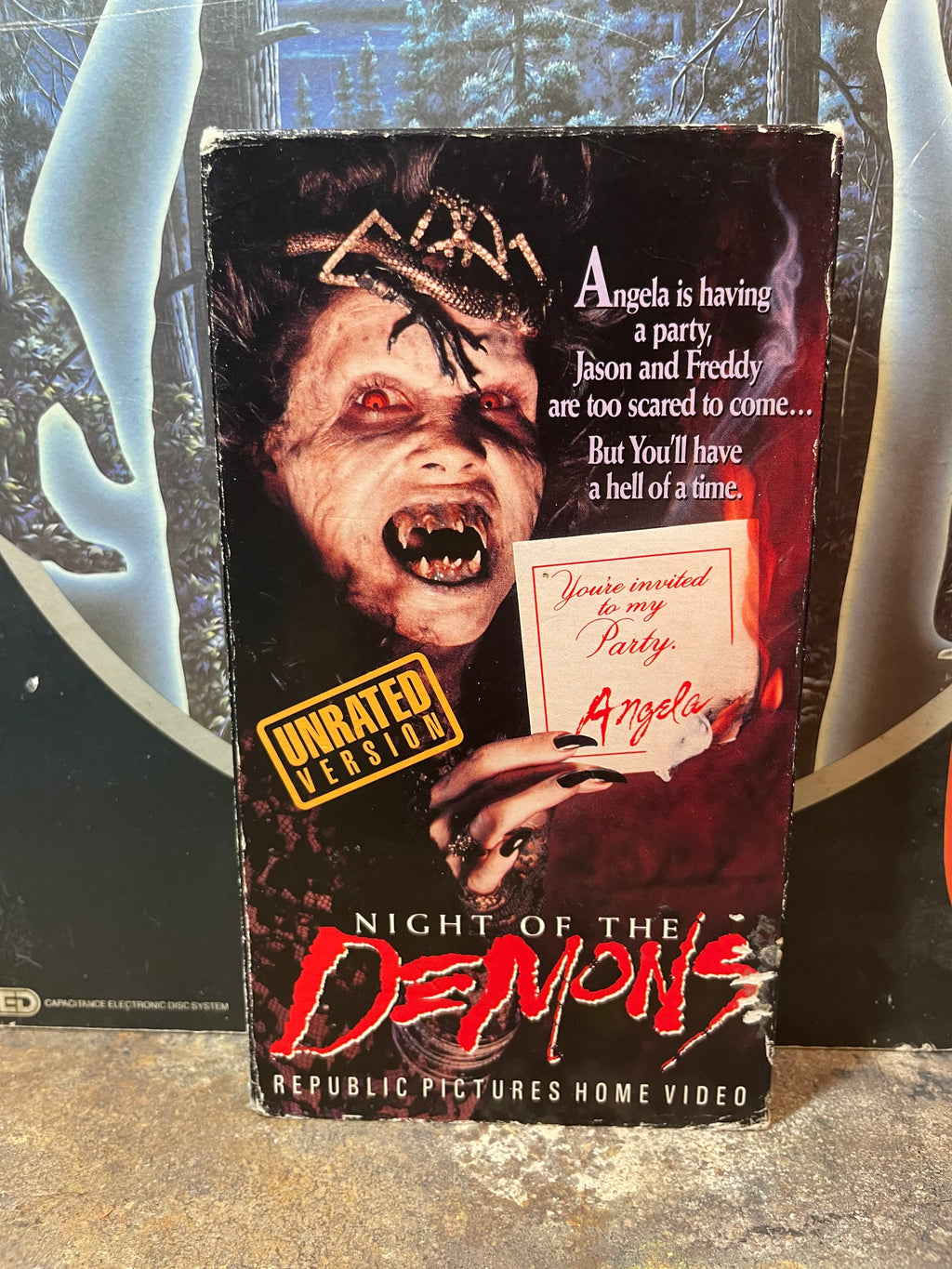 Night Of The Demons Used VHS