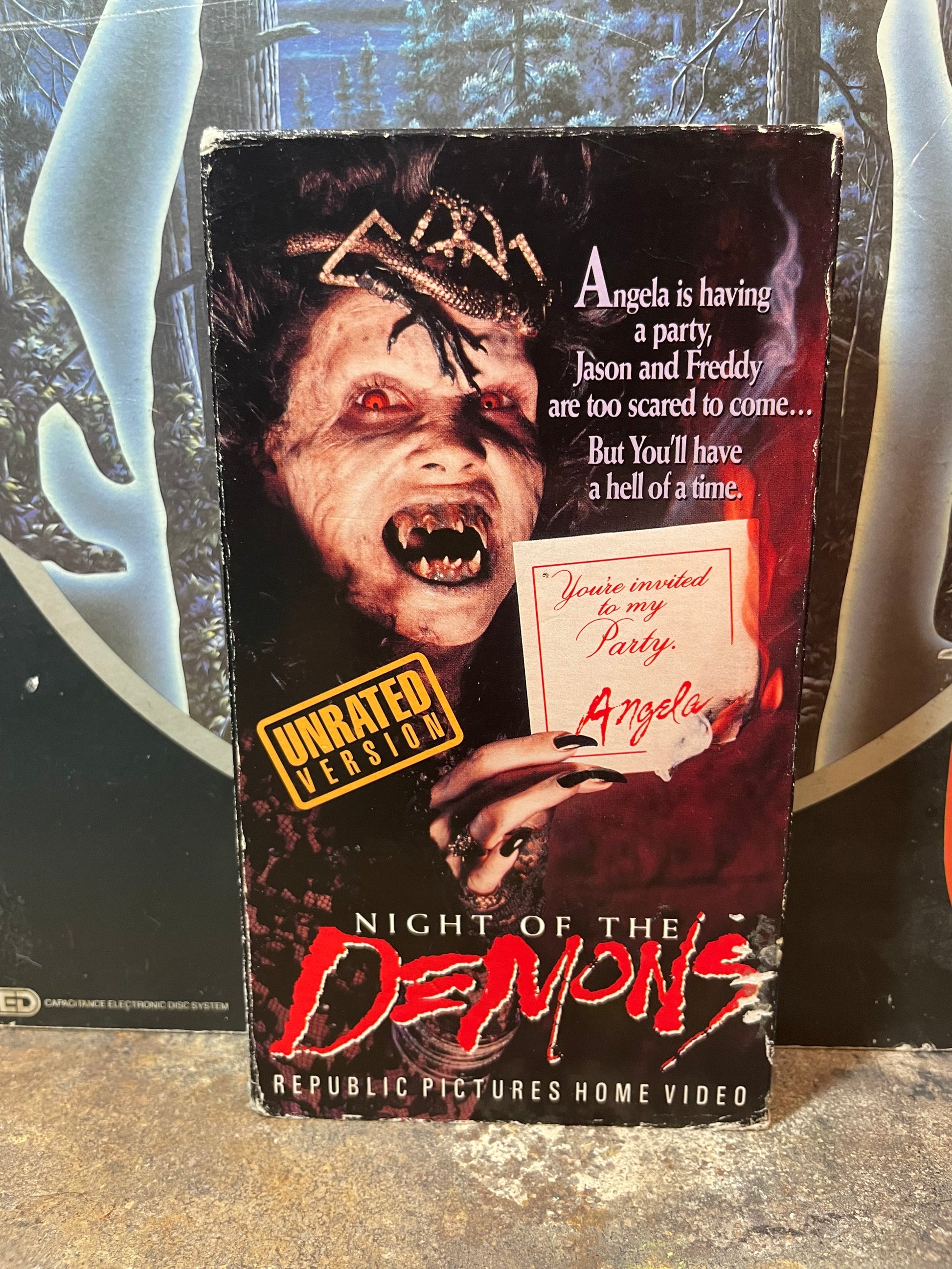 Night Of The Demons Used VHS