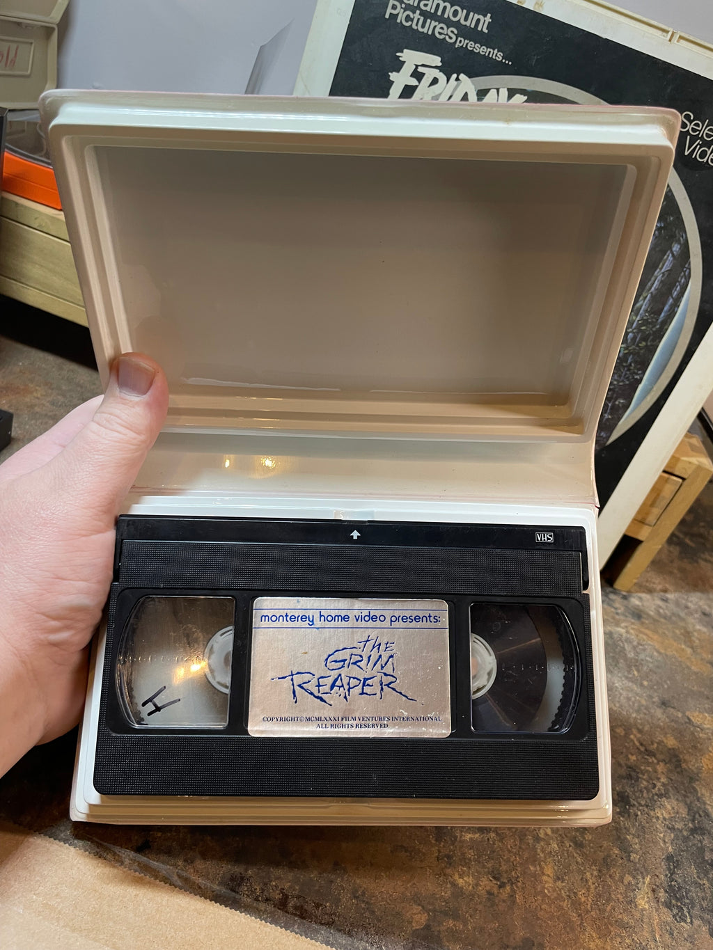 The Grim Reaper aka Anthrophagus Used VHS