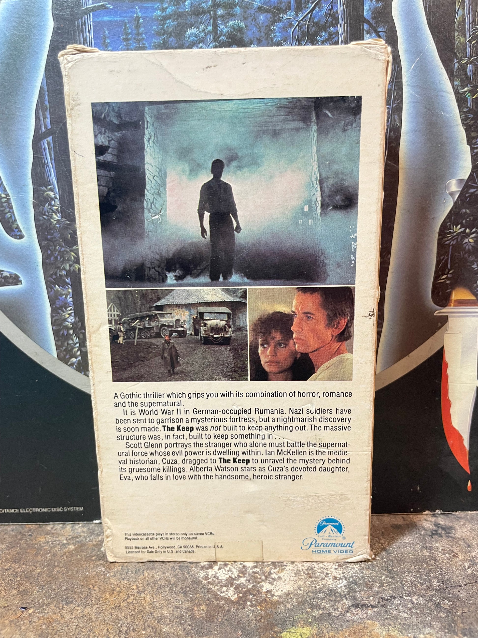 The Keep Used VHS