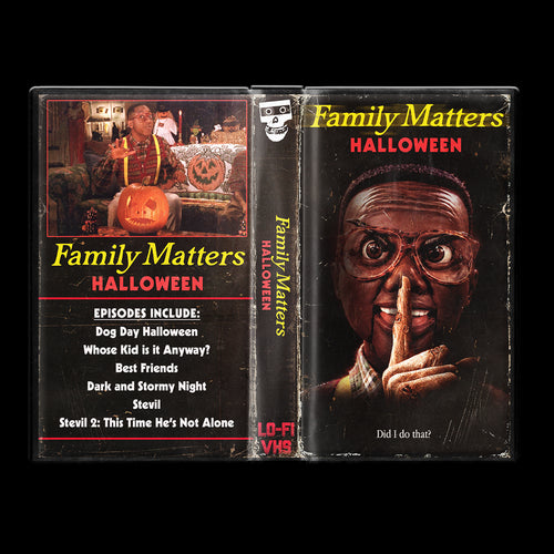 A Family Matters Halloween VHS Artifact Halloween