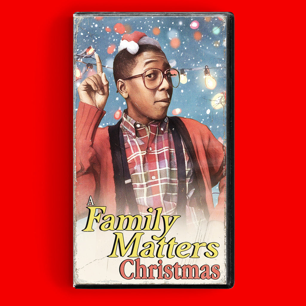 A Family Matters Christmas VHS Artifact
