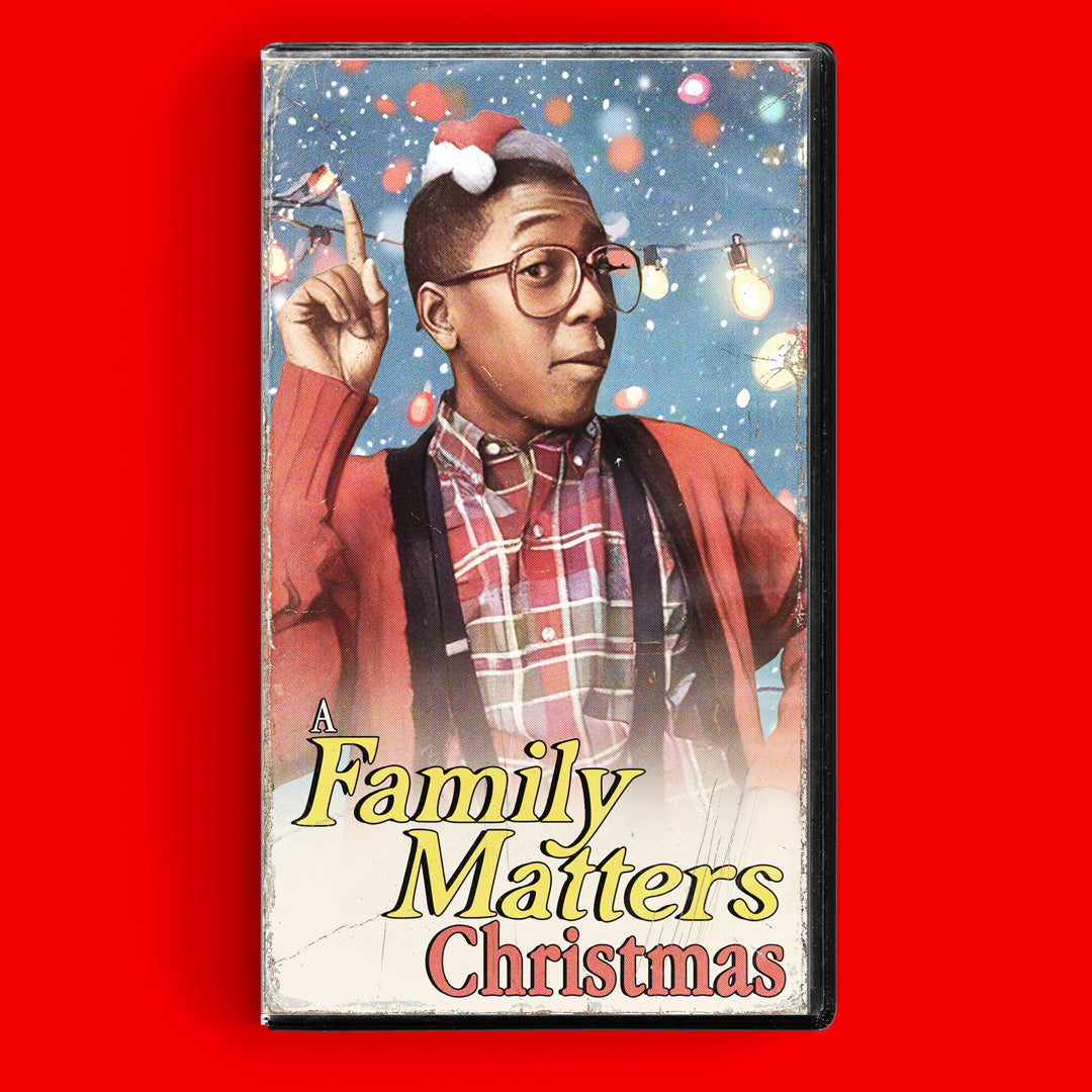 A Family Matters Christmas VHS Artifact