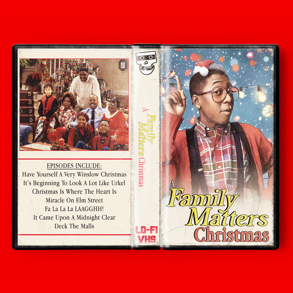 A Family Matters Christmas VHS Artifact