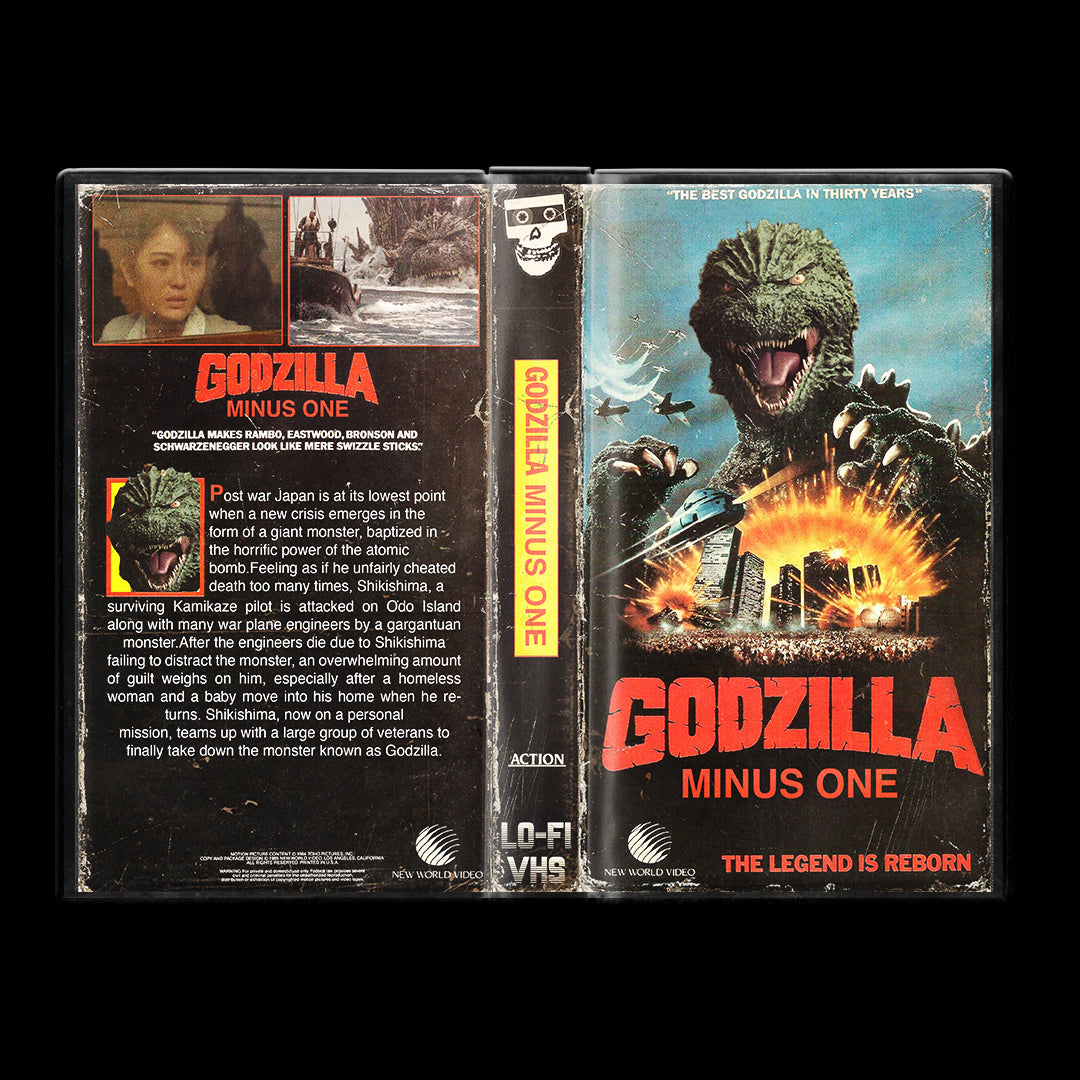 Godzilla Minus One VHS Artifact