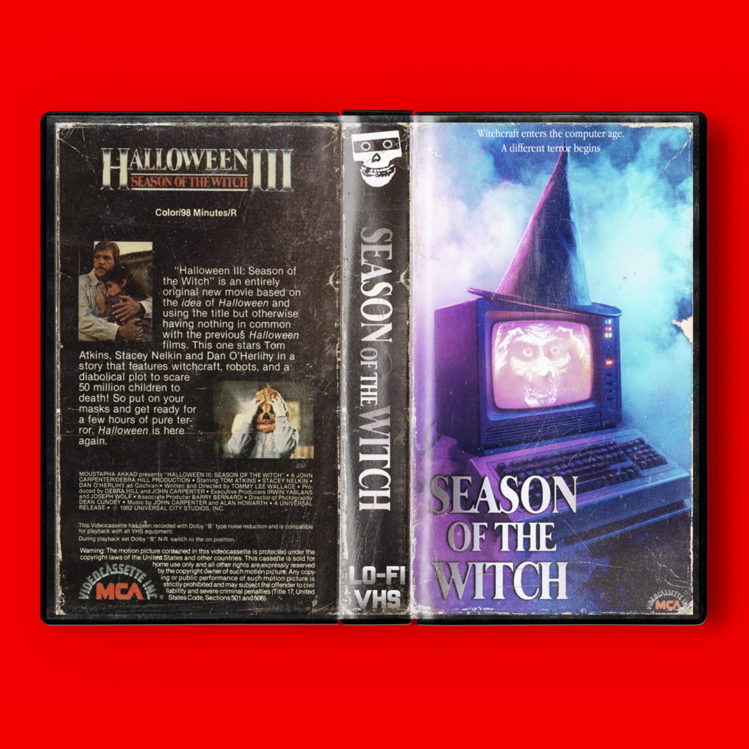 Halloween 3 Season Of The Witch VHS Artifact