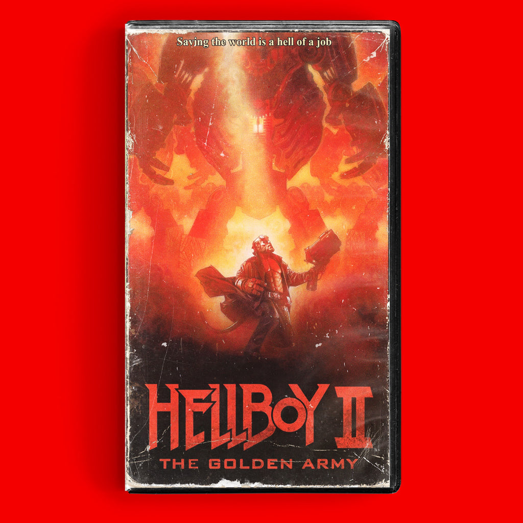 HELLBOY 2 VHS Artifact