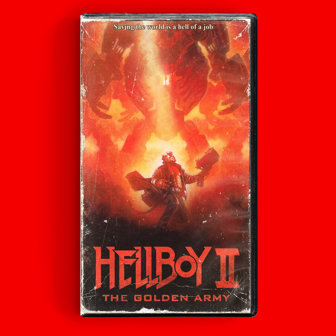 HELLBOY 2 VHS Artifact
