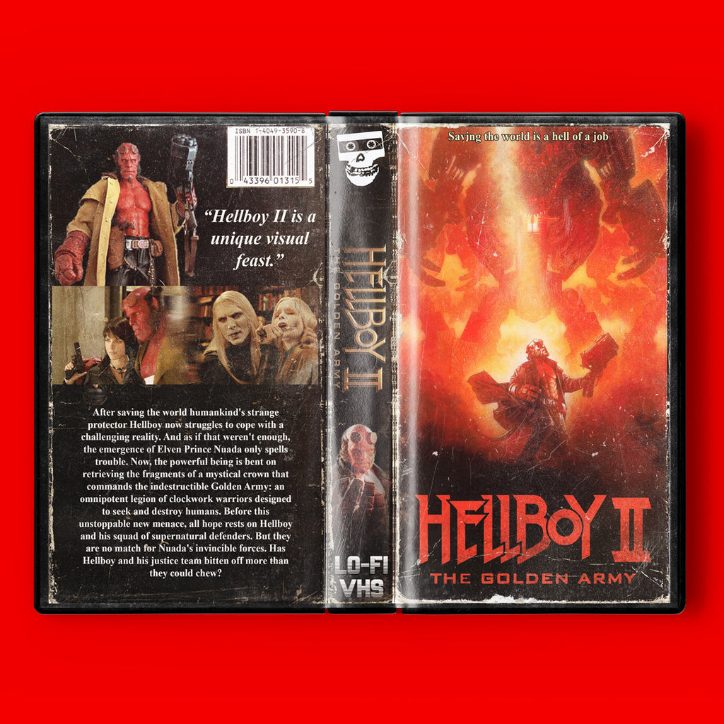HELLBOY 2 VHS Artifact