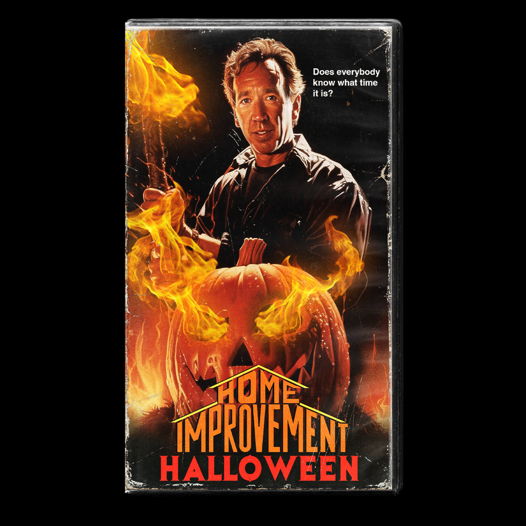 Home Improvement Halloween VHS Artifact
