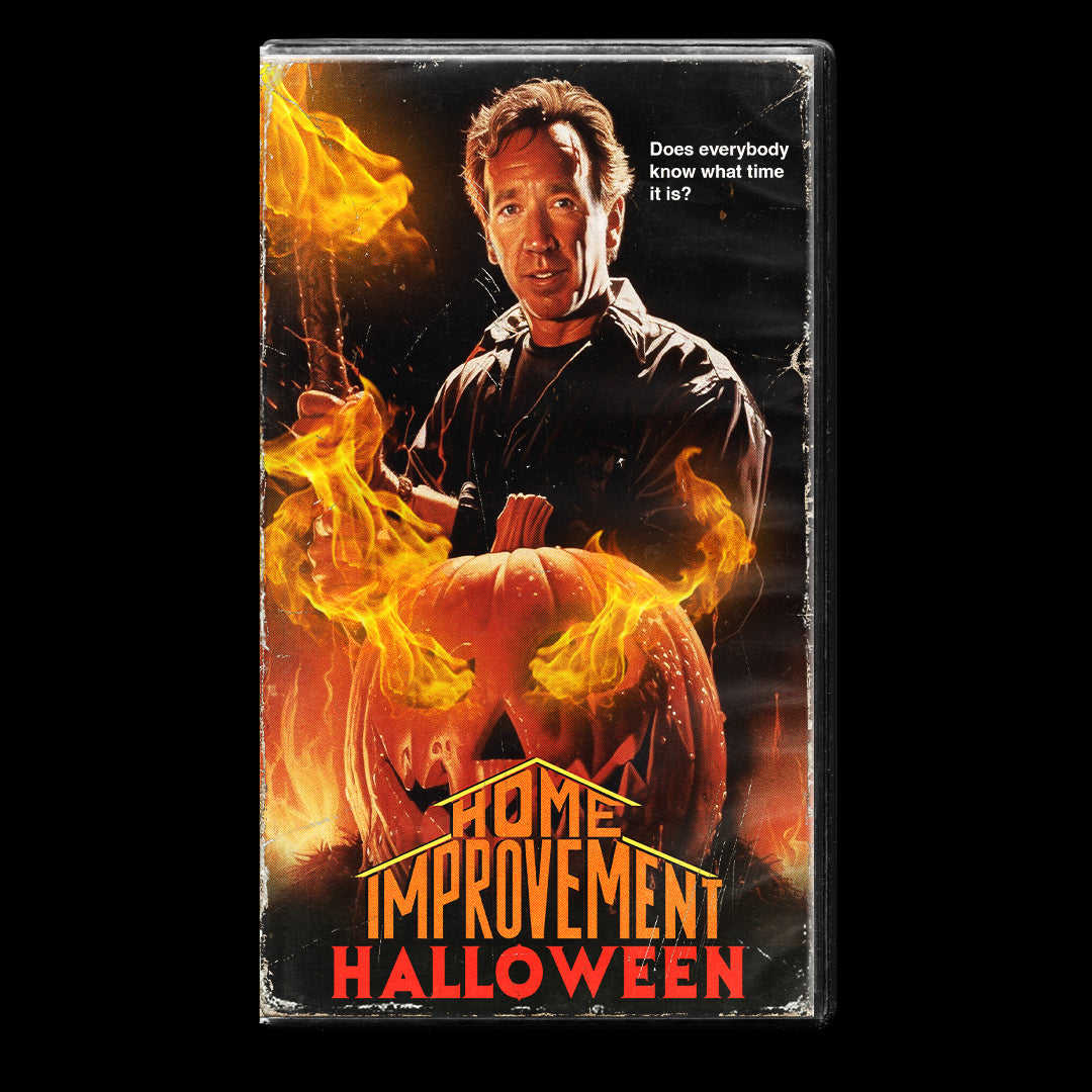 Home Improvement Halloween VHS Artifact