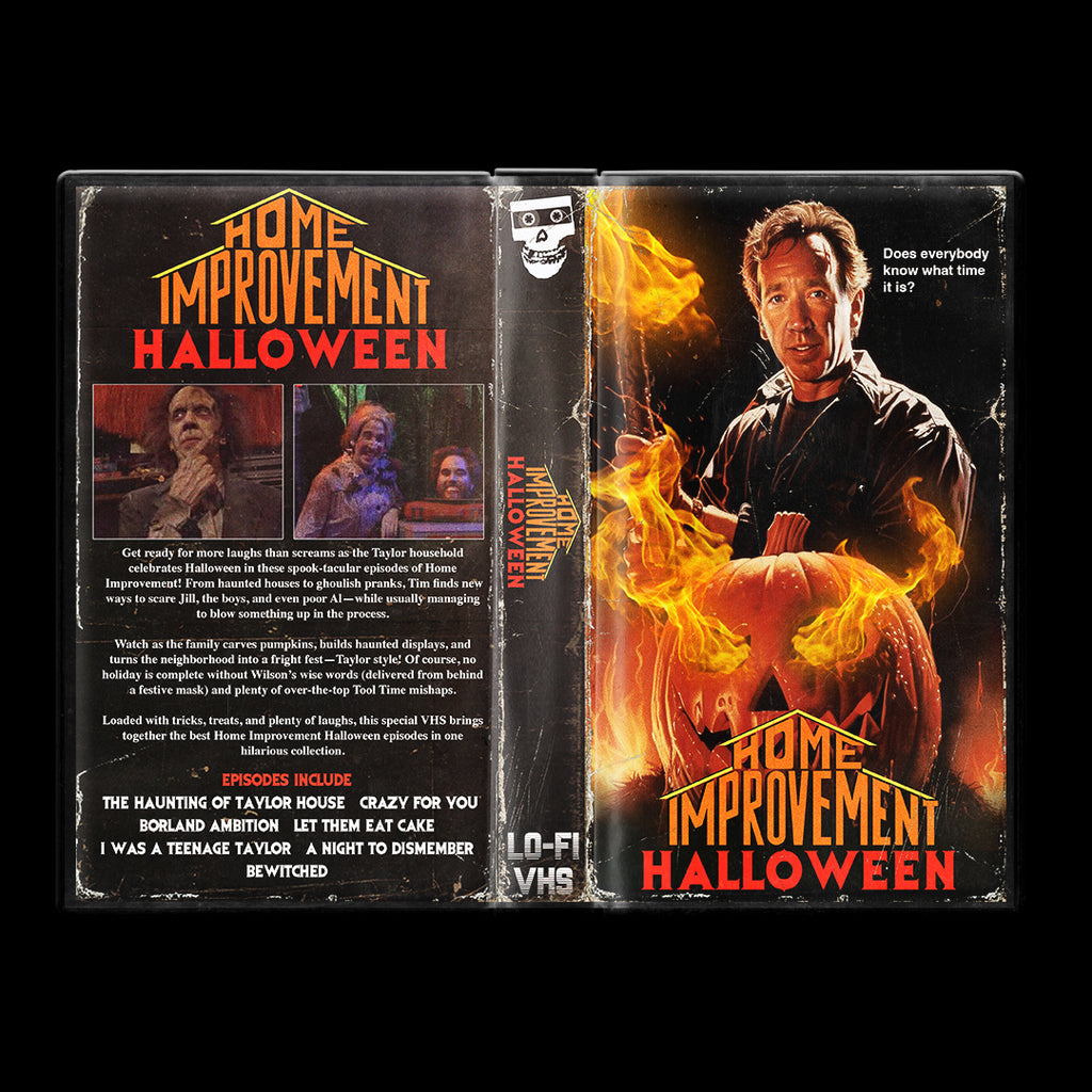 Home Improvement Halloween VHS Artifact