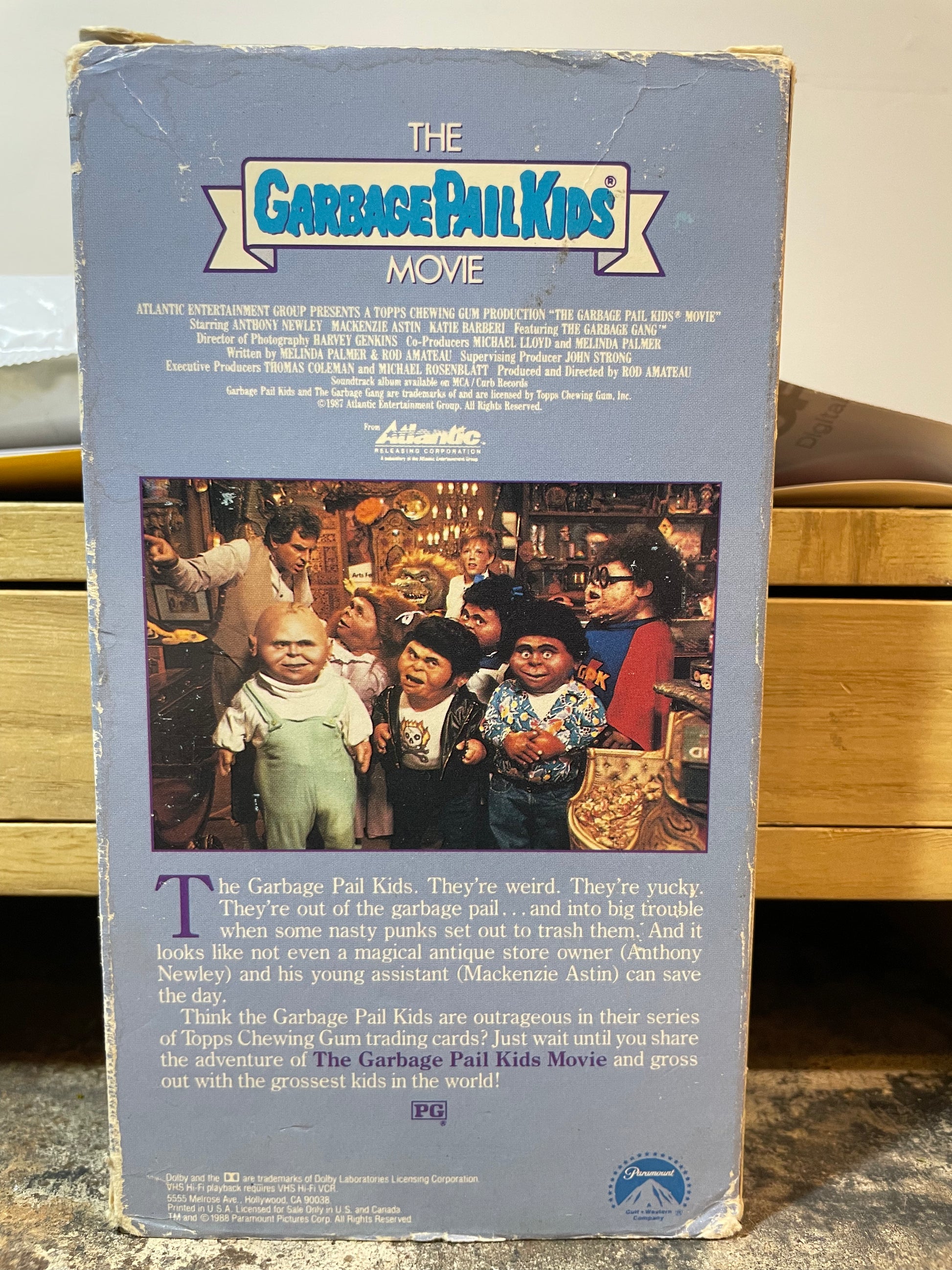 Garbage Pail Kids The Movie Used VHS