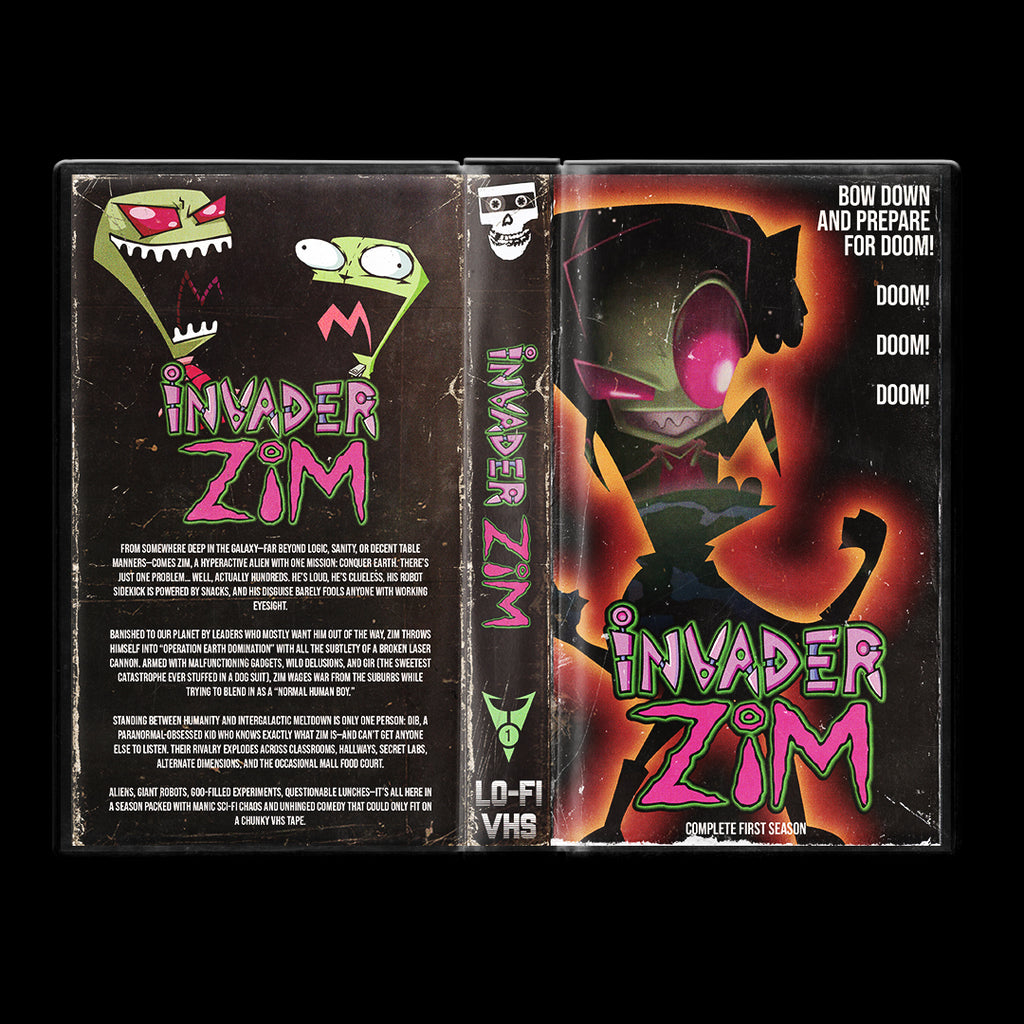 Invader Zim Volume One VHS Artifact