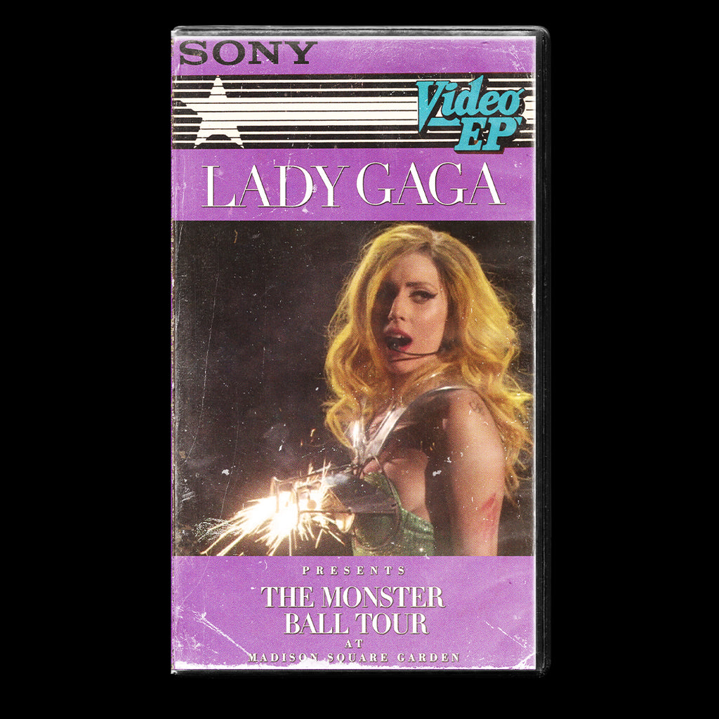 Lady Gaga The Monster Ball Tour VHS Artifact