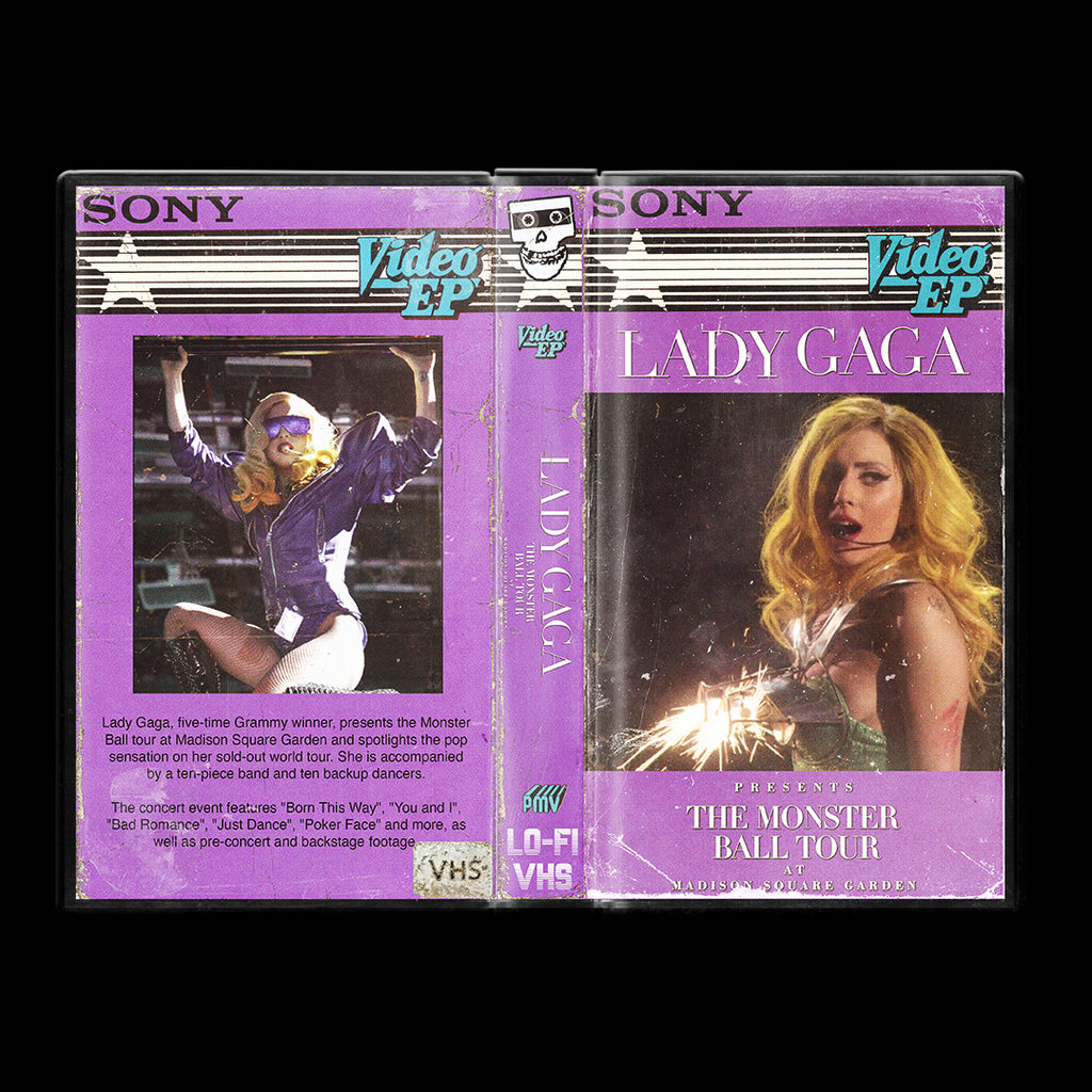 Lady Gaga The Monster Ball Tour VHS Artifact