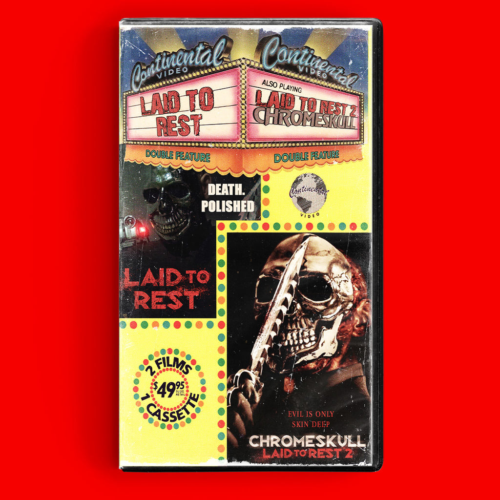 Laid To Rest Double Feature VHS Artifact