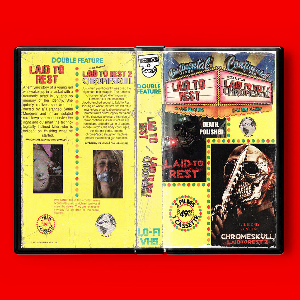 Laid To Rest Double Feature VHS Artifact